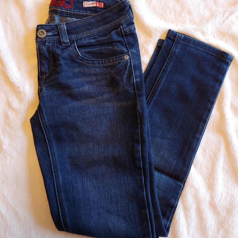 Bongo Dark Wash Skinny Jeans